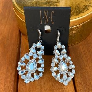 INC Pegged Tower Chandelier Earrings